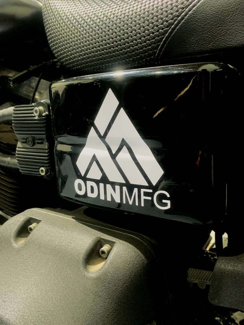 4" Stacked Logo Die Cut Decal - Image 3