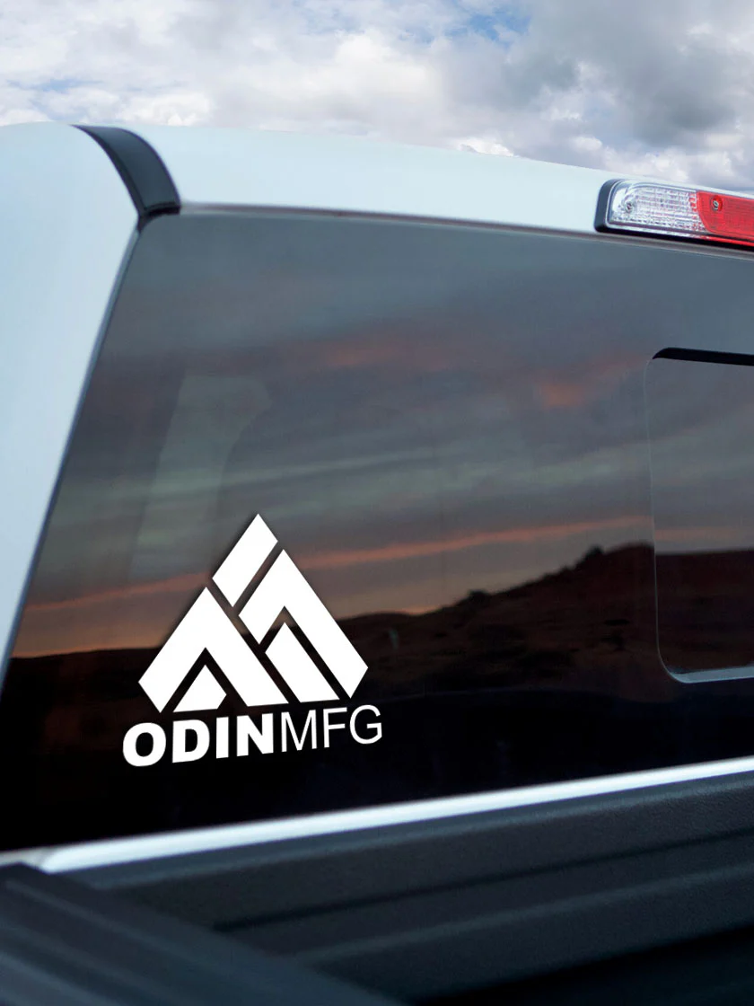 8" Stacked Logo Die Cut Decal - Image 3