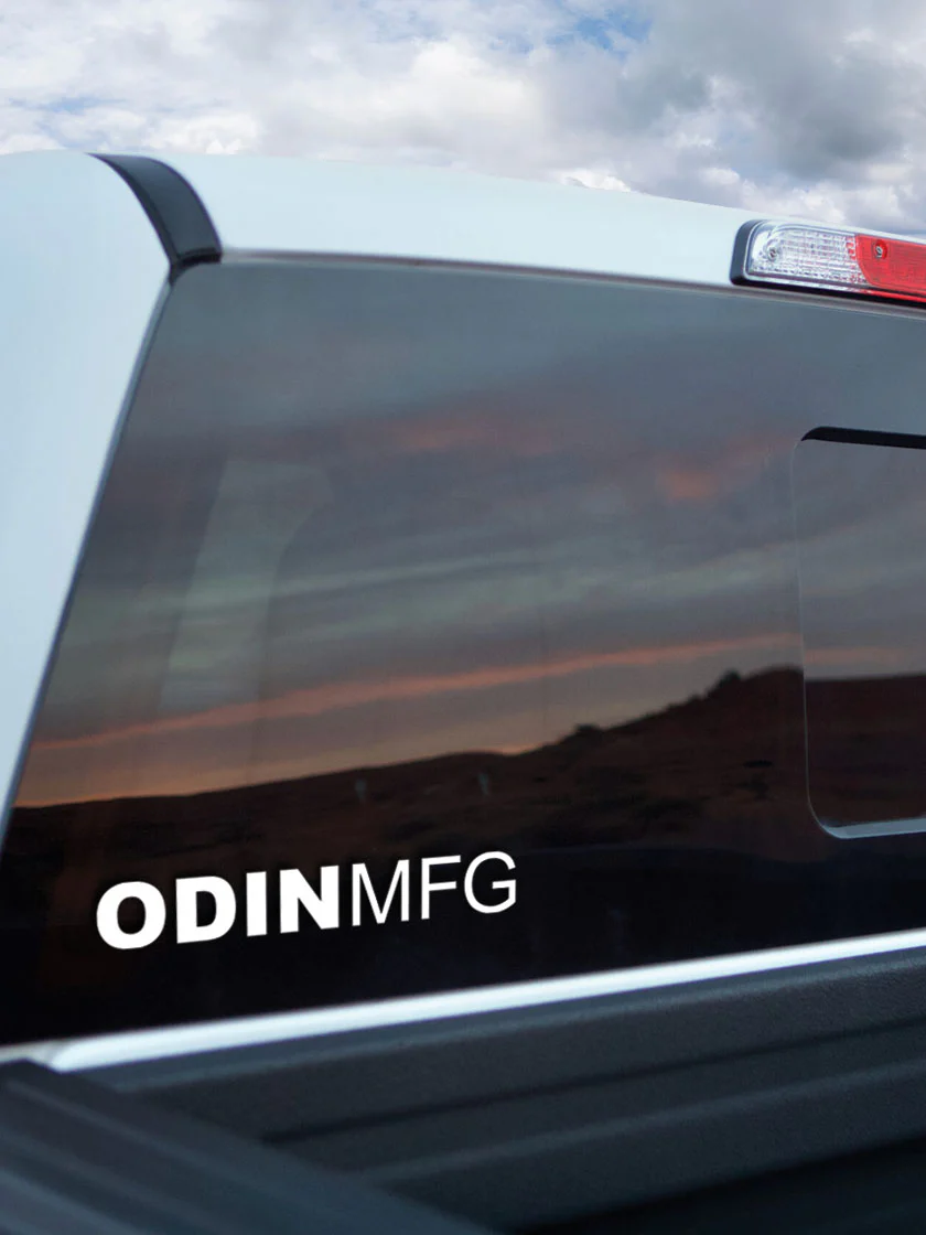 9" Word Mark Logo Die Cut Decal - Image 3