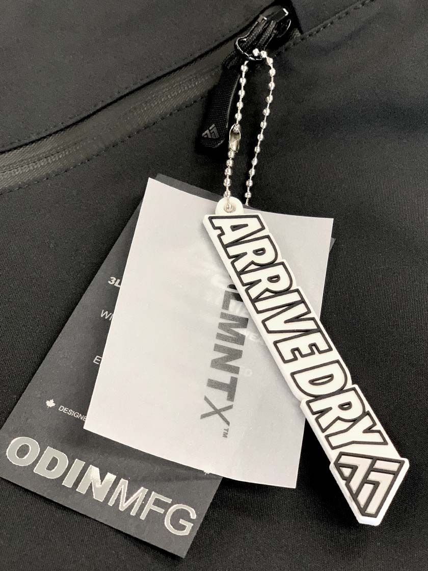 Apex Pro Cargo Rain Pant - Vanta Black - Image 4
