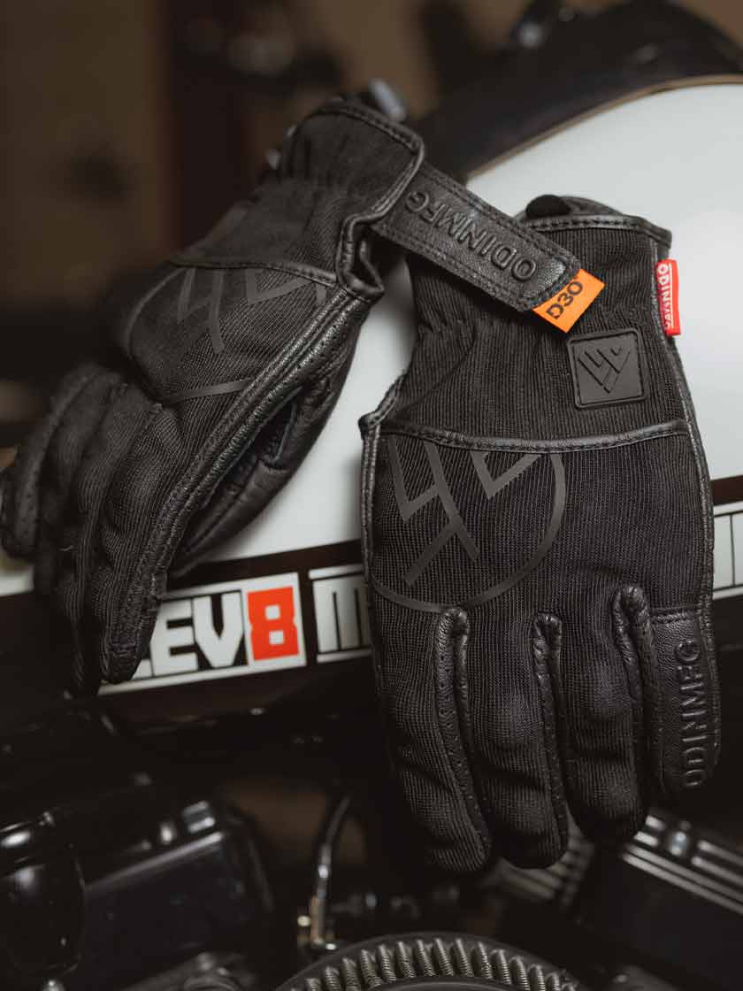 D3O Heavy Hitters Motorcycle Gloves - Black Ops - Image 5