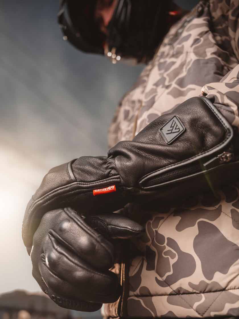 D3O Heavy Hitters Motorcycle Gloves - Waterproof Gauntlets - Image 3