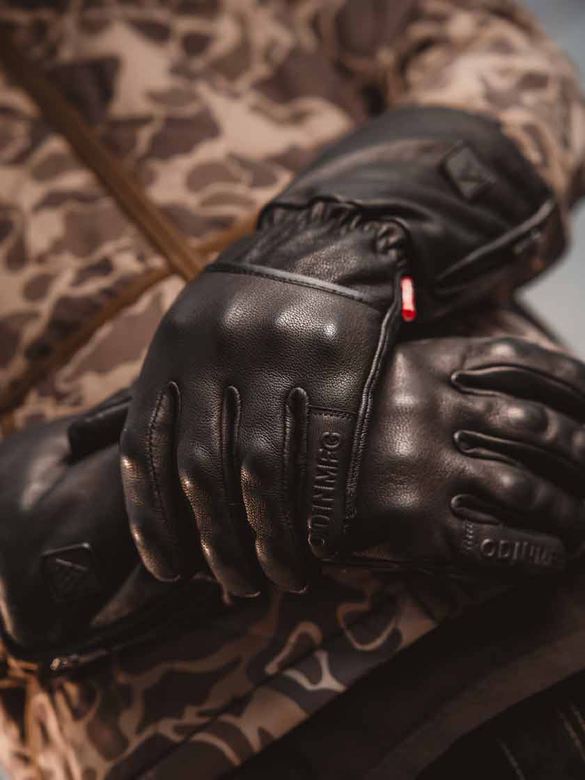 D3O Heavy Hitters Motorcycle Gloves - Waterproof Gauntlets - Image 6