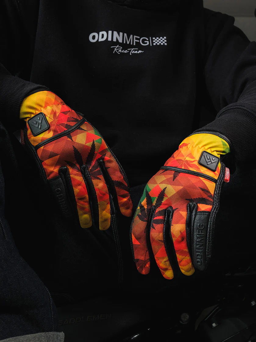 Hybrid Heavy Hitters Motorcycle Gloves - 420 - Image 3
