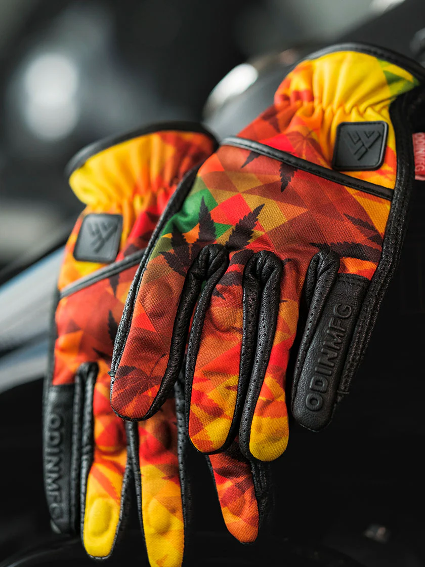 Hybrid Heavy Hitters Motorcycle Gloves - 420 - Image 4