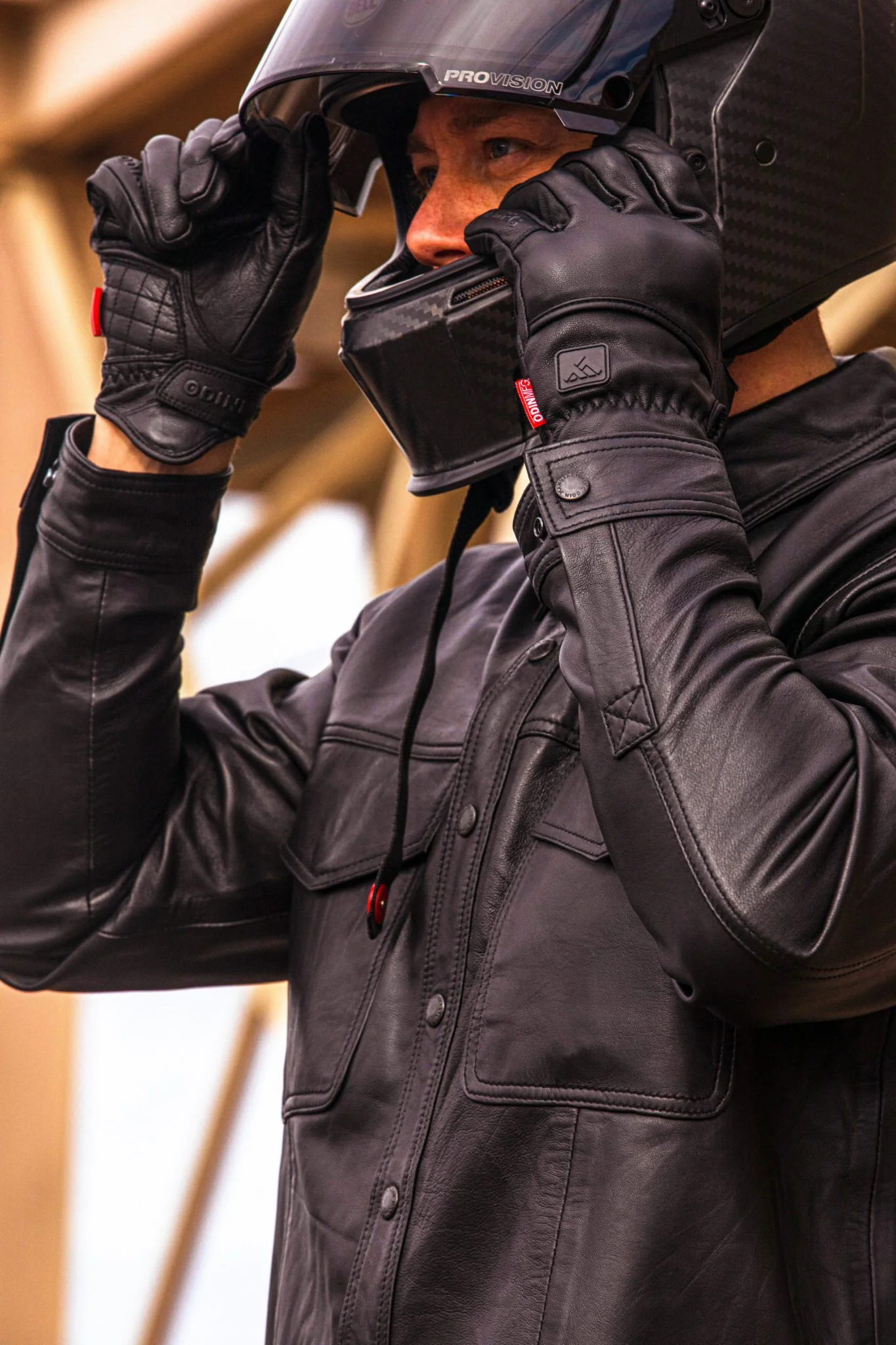 Men's Leather Shirt - Image 4