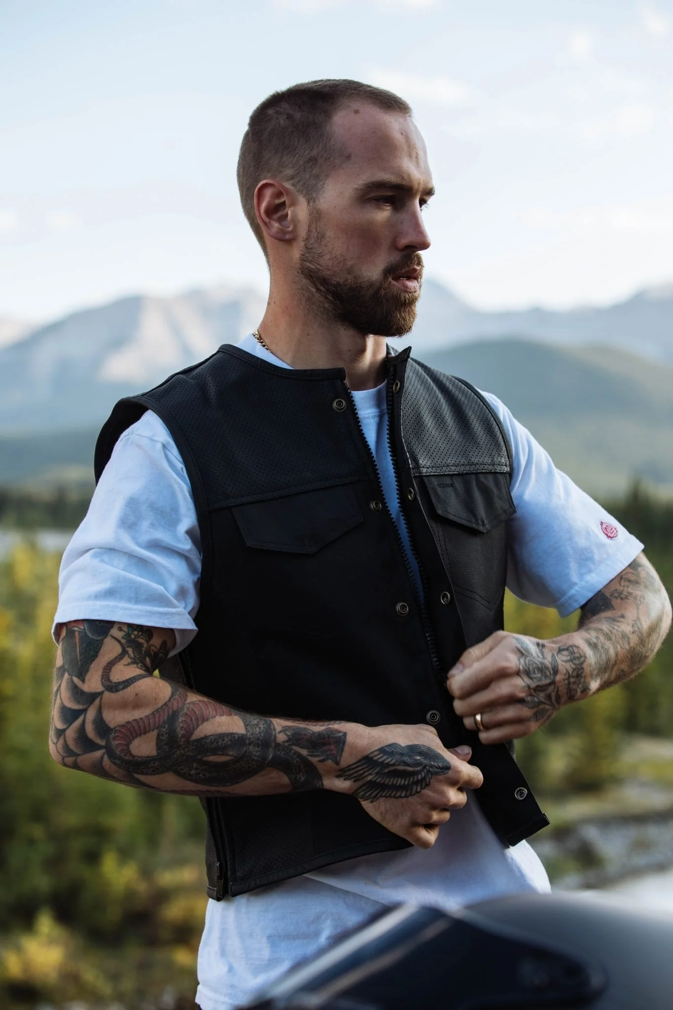 Standard Issue Motorcycle Vest - Image 4