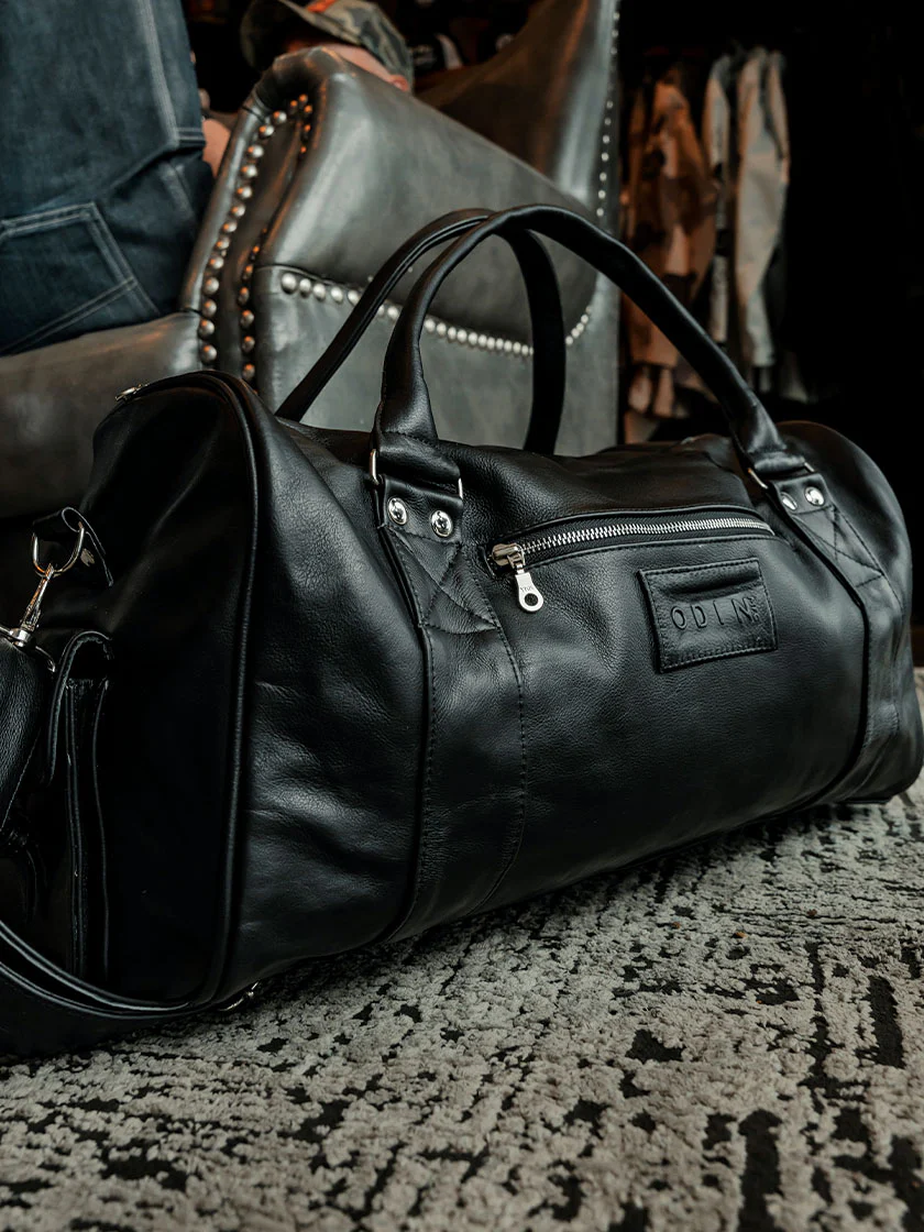 The Leather Duffle Bag - 40L - Image 3